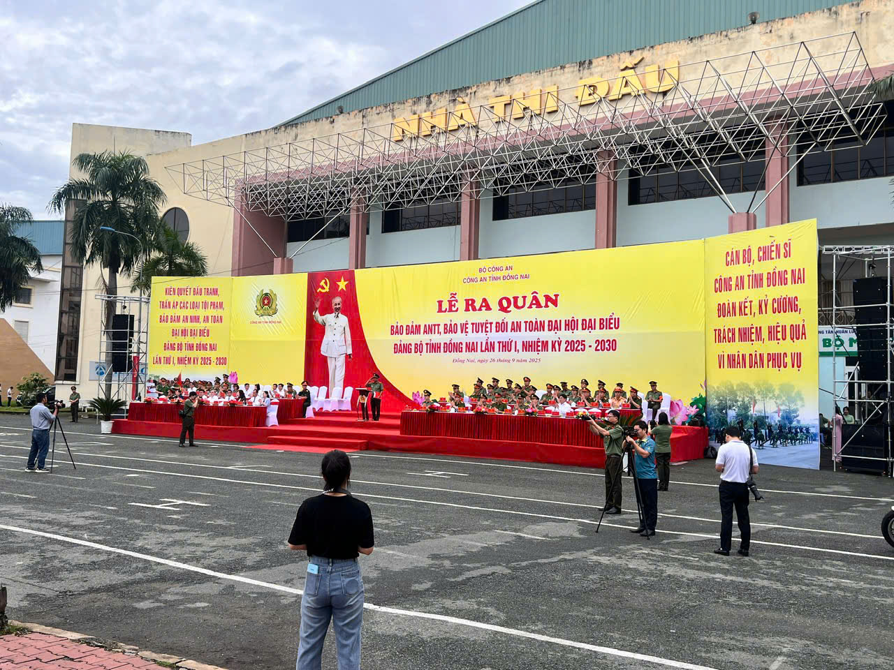 Lễ Ra Quân Bảo Đảm ANTT Đại Hội Đảng Bộ Tỉnh Đồng Nai